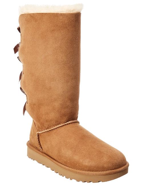 UGG Women's Bailey Bow Tall Ii in Brown | Lyst Canada