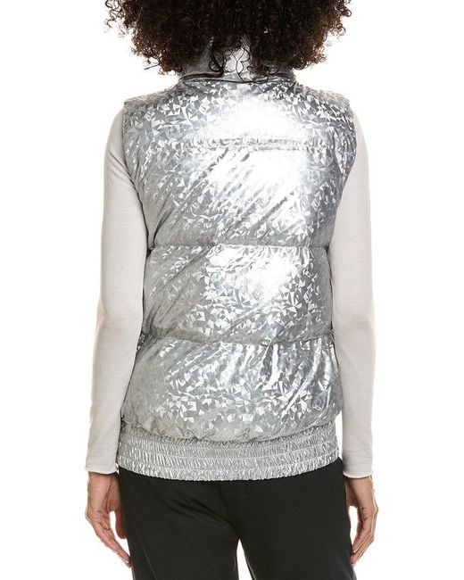 SKEA Gray Tess Puffer Down Vest