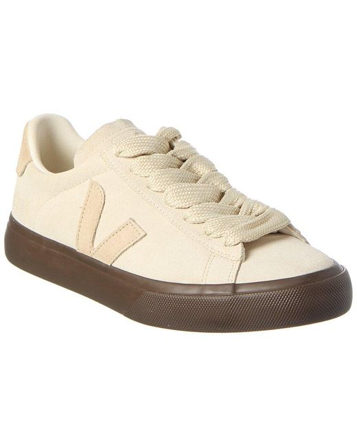 Veja White Campo Suede Sneaker