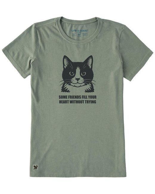 Life Is Good. Green Crusher T-Shirt