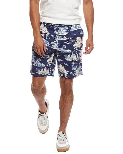 J.McLaughlin Blue Oliver Short for men