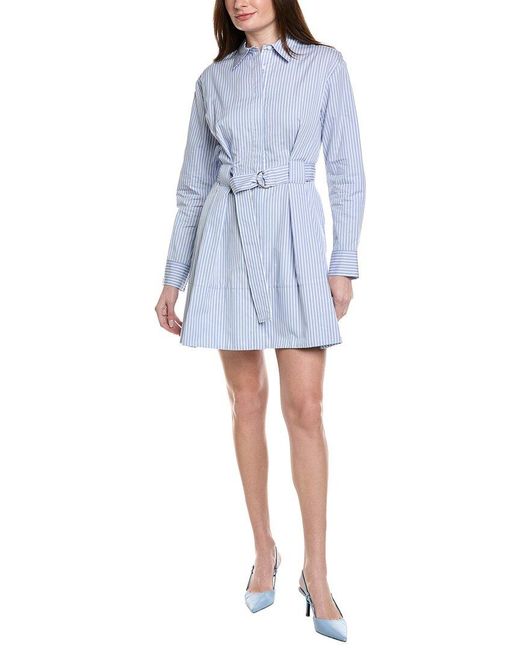 Proenza Schouler Blue Label Viola Silk-Blend Dress