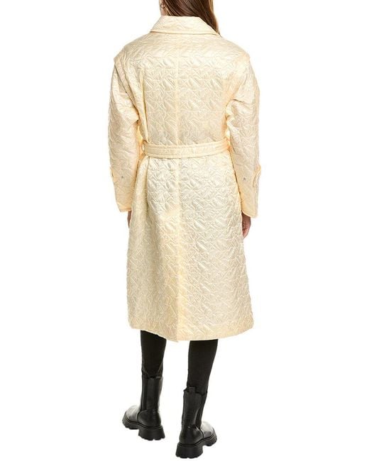 Moncler Natural Samare Coat