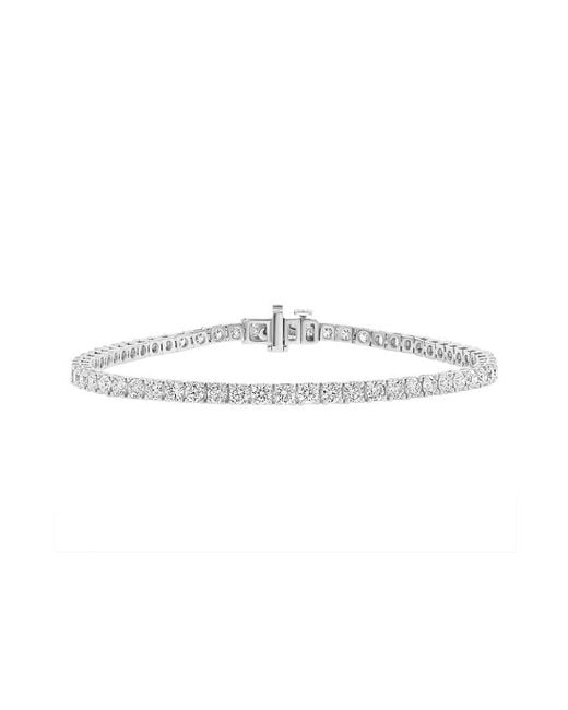 Effy Fine Jewelry White 14K 4.84 Ct. Tw. Lab-Grown Diamond Bracelet