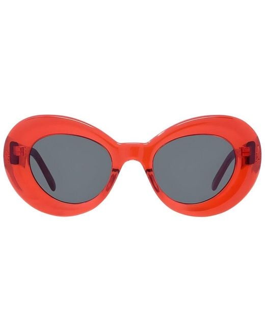Loewe Red 47Mm Sunglasses