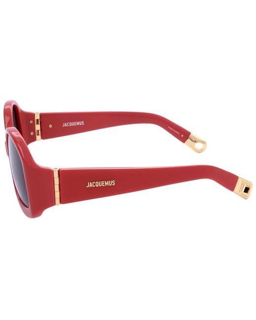 Jacquemus Red Jac15 56Mm Sunglasses
