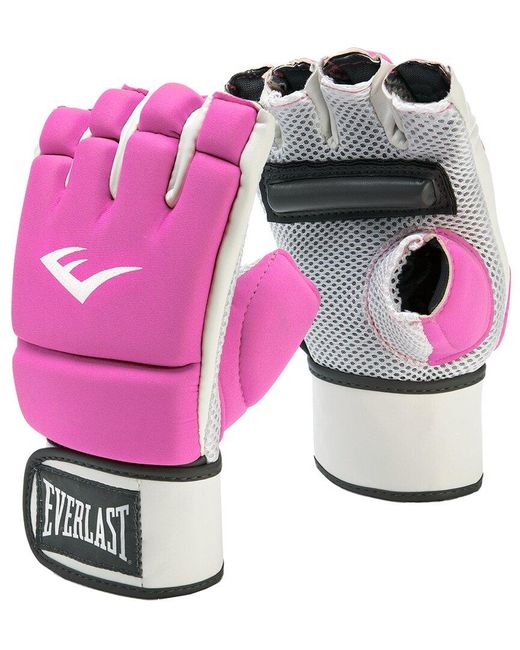 Everlast Pink Kickboxing Gloves