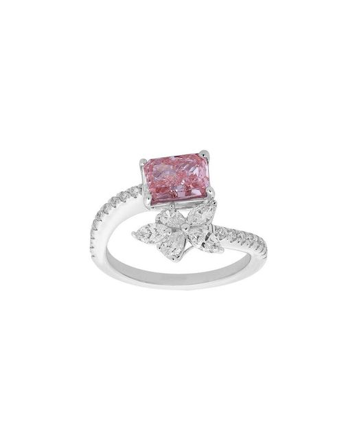 Brilliant Bloom White 14K 2.33 Ct. Tw. Lab-Grown Diamond Ring