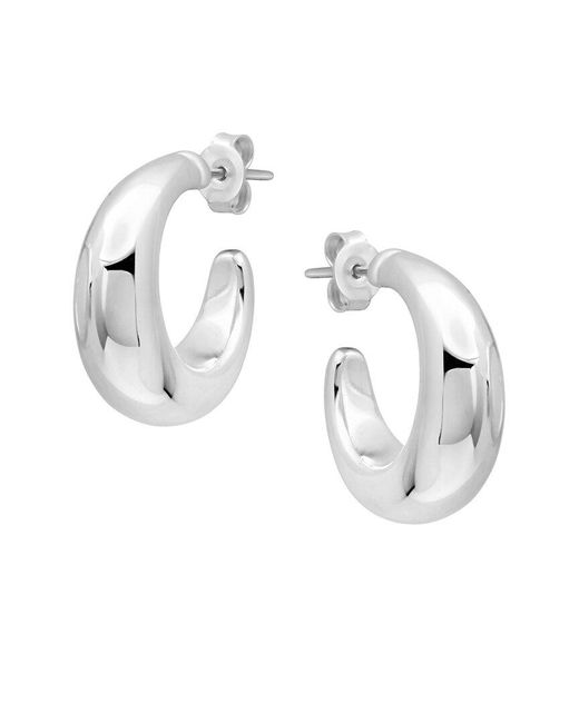 MaxColor Metallic Dangle Earrings