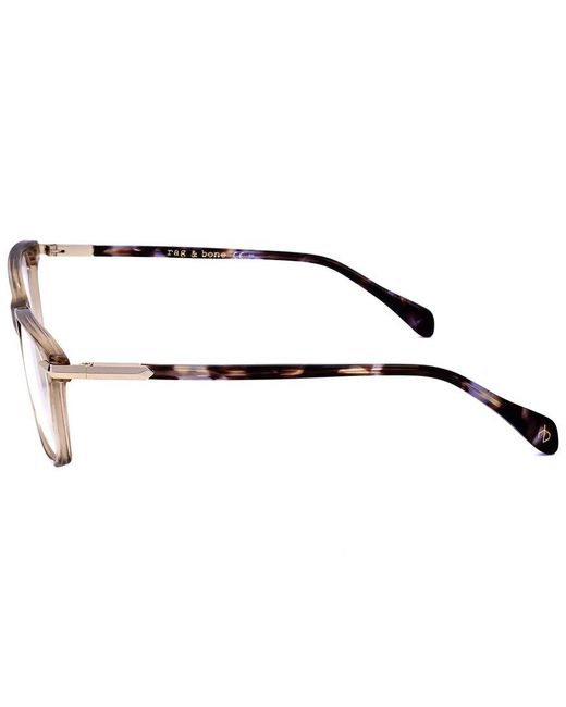 Rag & Bone Metallic 52Mm Optical Frames