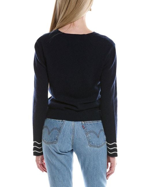 Maison Heritage Black Gaia Cashmere Sweater