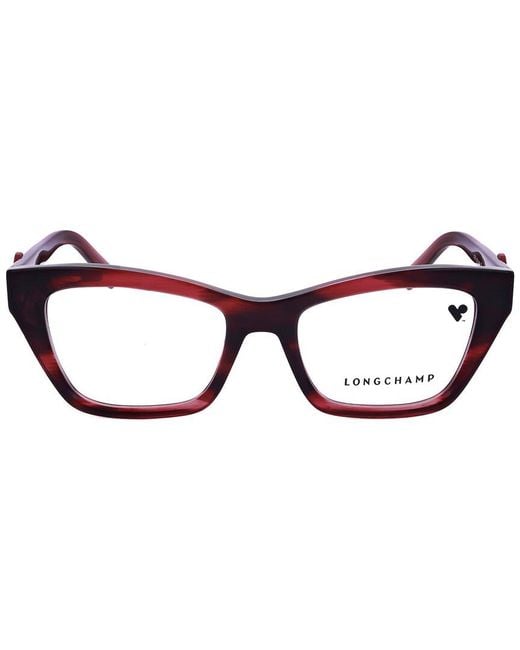 Longchamp Red 51Mm Optical Frames