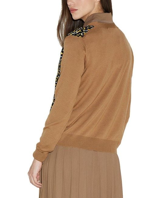 Câllas Brown Catia Wool Cardigan