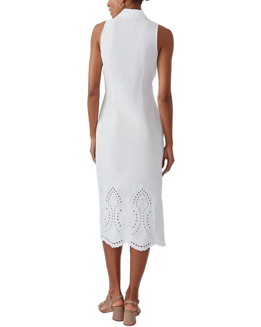 J.McLaughlin White Anka Dress