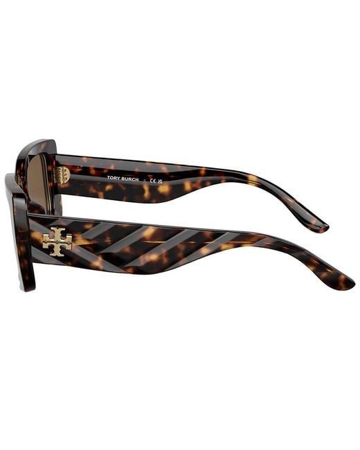 Tory Burch Brown 7188u 51mm Sunglasses