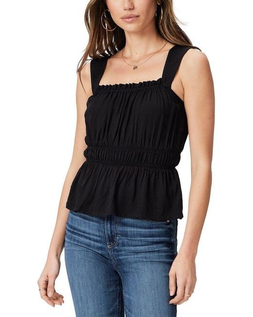 PAIGE Blue Laureth Top