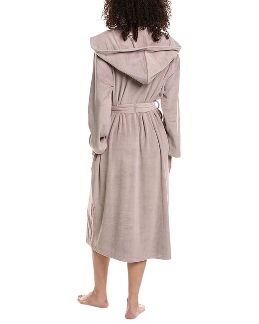 Barefoot Dreams Brown Luxechic Hooded Robe