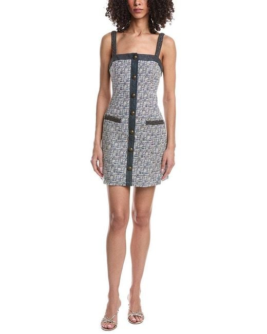 Ramy Brook Blue Tamar Mini Dress