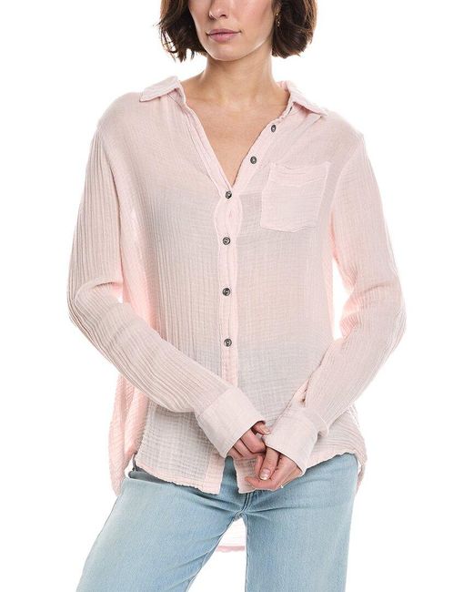 Michael Stars Multicolor Ernie Button Down Shirt