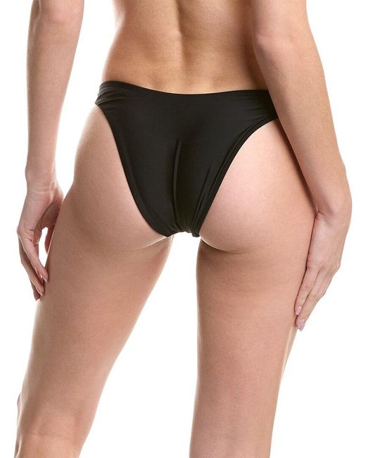 VYB Brown High-leg Scoop Bikini Bottom