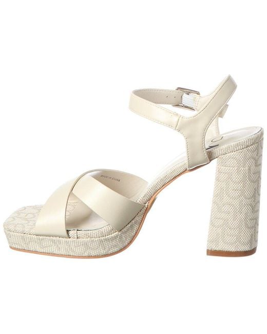 Byblos Natural Logo Sandal