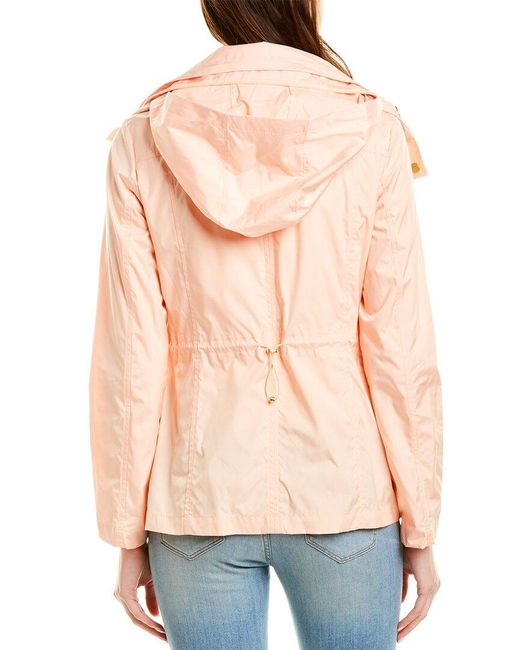 Cole Haan Natural Signature Packable Short Raincoat