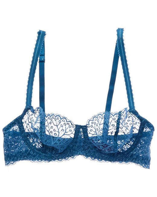 Journelle Blue Allegra Balconette Bra