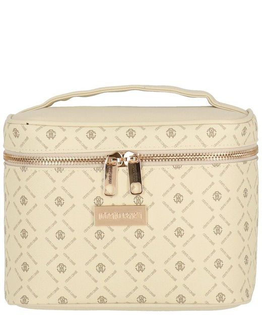 Roberto Cavalli Natural Square Cosmetic Bag