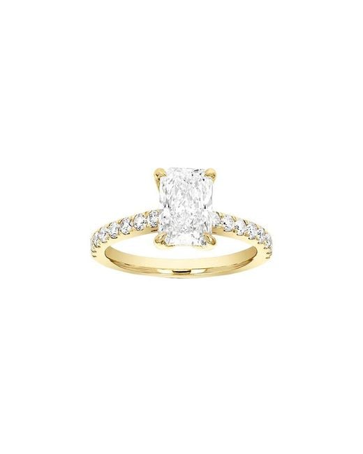 Amairah White 14K 2.35 Ct. Tw. Lab-Grown Diamond Engagement Ring
