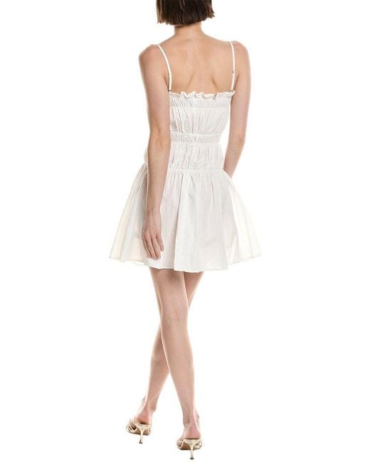 7021 White Mini Dress