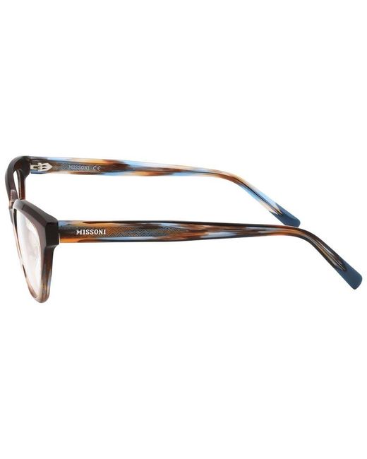 Missoni Brown 52Mm Optical Frames