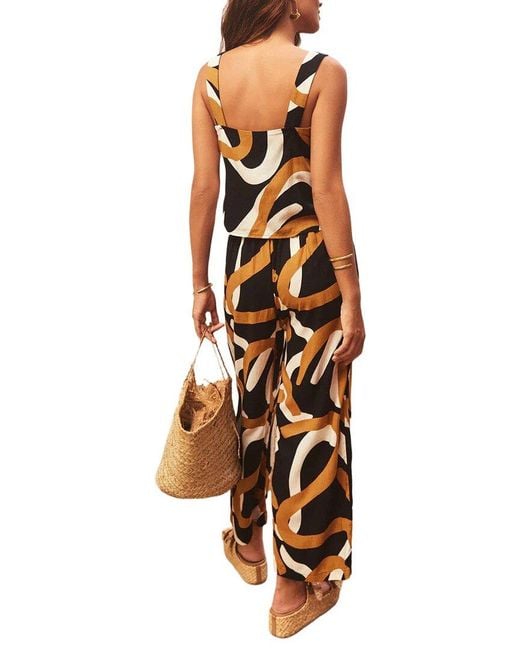 AMINA GLAM White 2Pc Top & Pant Set