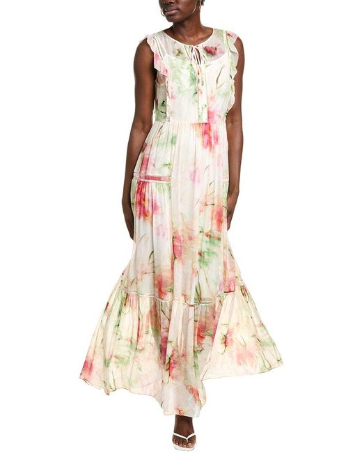 Boss White Dacrina Maxi Dress