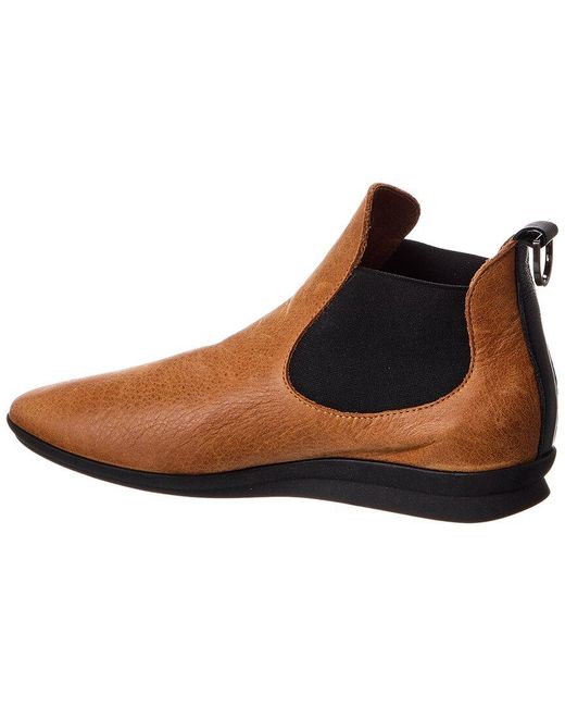 Arche Brown Nassey Leather Bootie