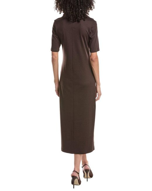 Vince Brown Polo Dress
