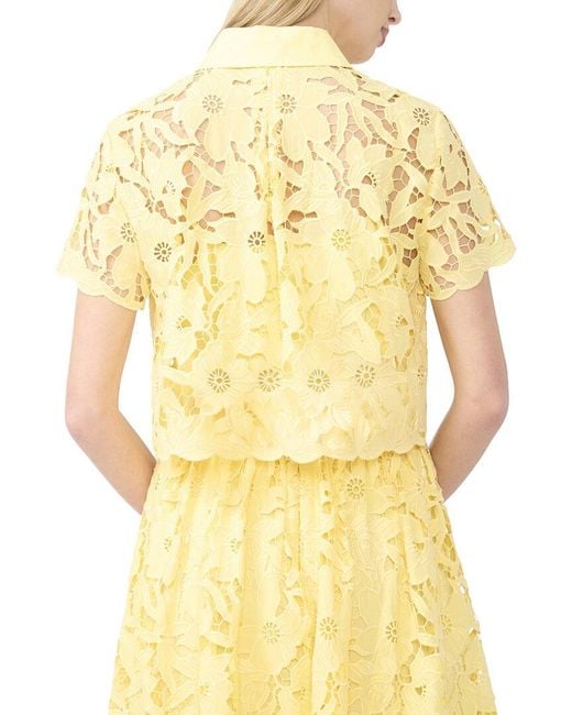 Ted Baker Yellow Micah Collared Shirt