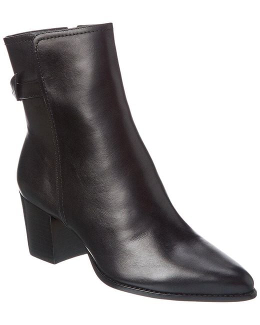 Alexandre Birman Black Jessa 60 Leather Bootie