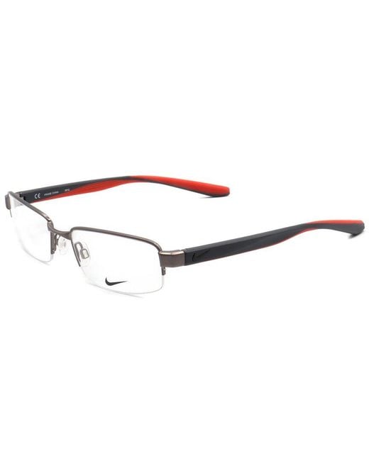 Nike Gray 8174g 54mm Optical Frames for men