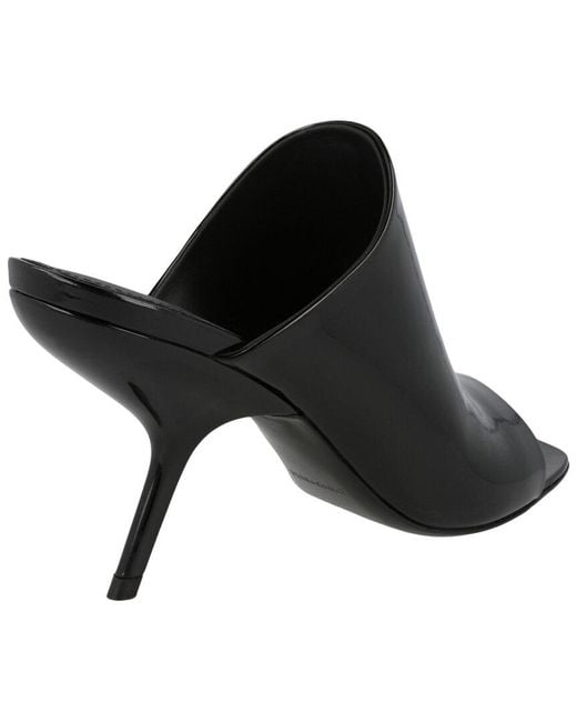 Ferragamo Black Era Patent Leather Mule