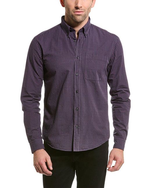Boss Purple Slim Fit Shirt for men