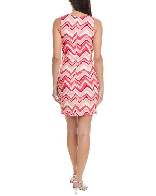 Missoni Red Missoni Zig Zag Mini Dress