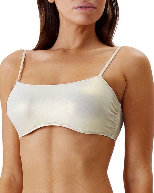 Melissa Odabash Brown Vegas Bikini Top