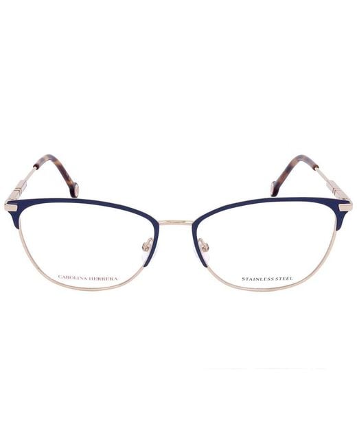 Carolina Herrera White 56Mm Optical Frames