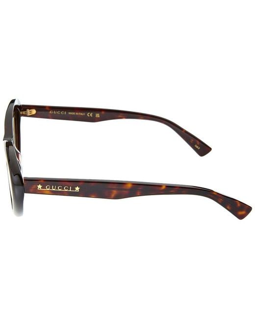 Gucci Brown GG1170S 54mm Sunglasses