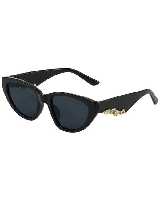 Fifth & Ninth Black Brynn 56Mm Polarized Sunglasses