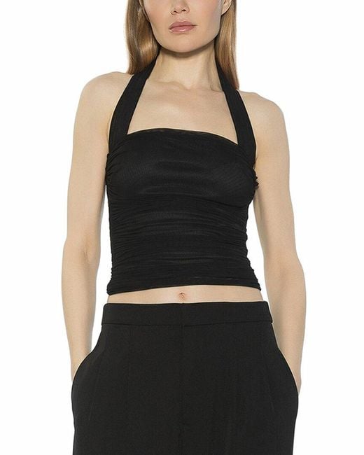 Alexia Admor Black Luca Top