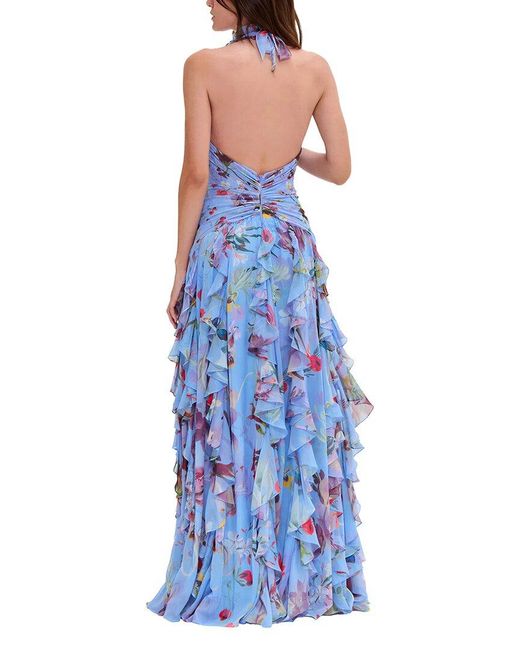 Homeyee Blue Maxi Dress