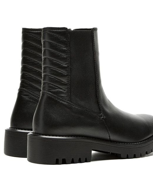 La Canadienne Black Libra Leather Boot