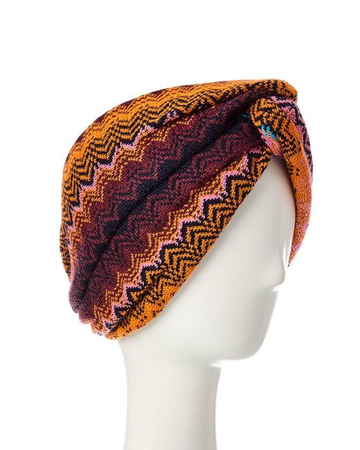 Missoni Red Wool-Blend Headband