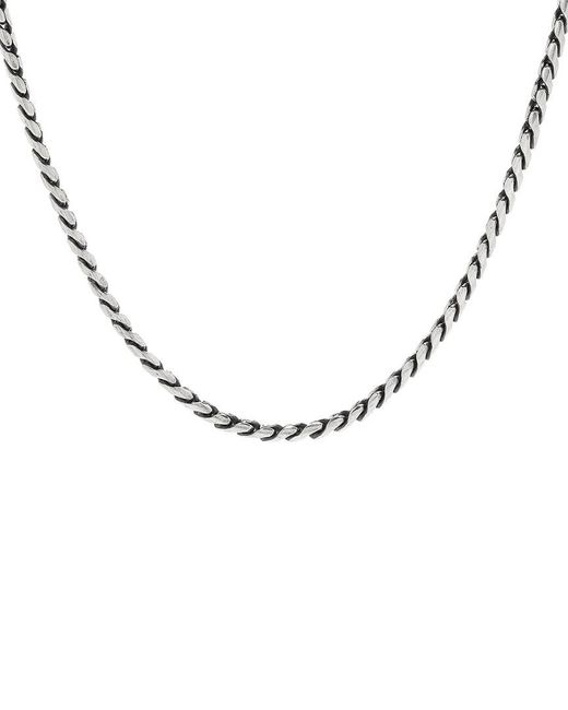 Samuel B. Metallic Necklace for men